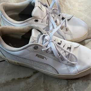 White Puma Sneakers